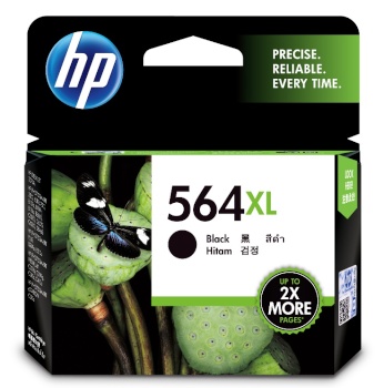 HP 564 검정 대용량 정품 500매